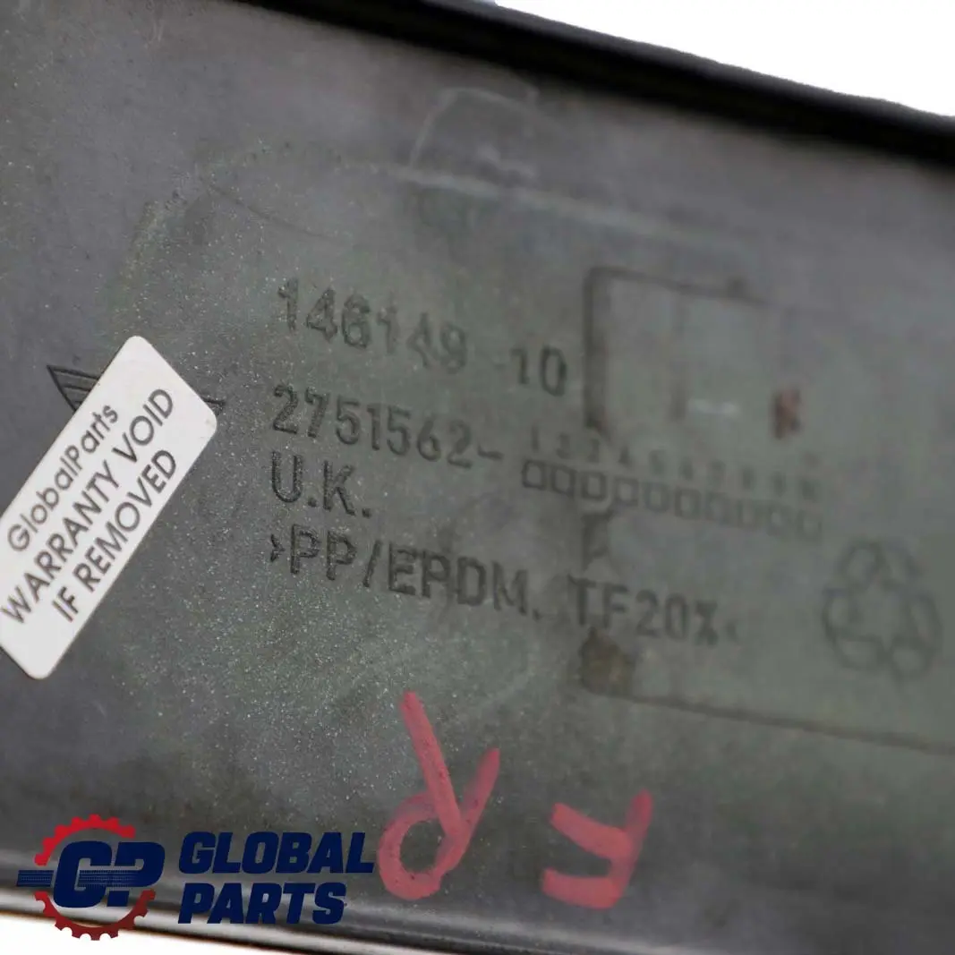 Front Bumper Trim Panel Right O/S Mellow Yellow A58 to Mini R55 R56 with Part number 2751562 Mini R55 R56 Front Bumper Trim Panel Right O/S Mellow Yellow A58 - SKU P0430224-MY - Part number 2751562