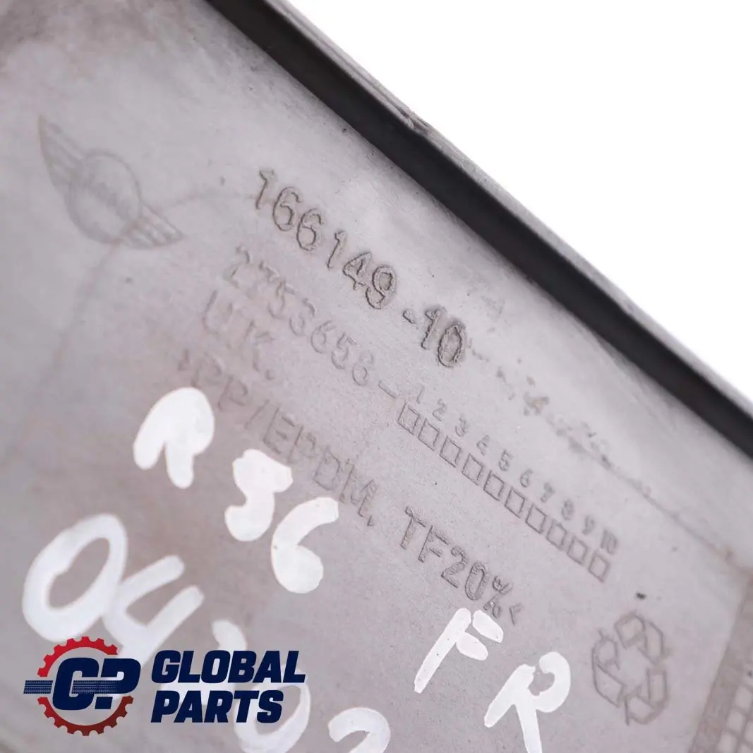 Verkleidung Vorn Blende Rechts Nightfire Red Rot 2753658 für Mini R55 R56 mit Teilenummer 0430224 Mini R55 R56 Verkleidung Vorn Blende Rechts Nightfire Red Rot 2753658 - SKU P0430224-NR - Teilenummer 0430224