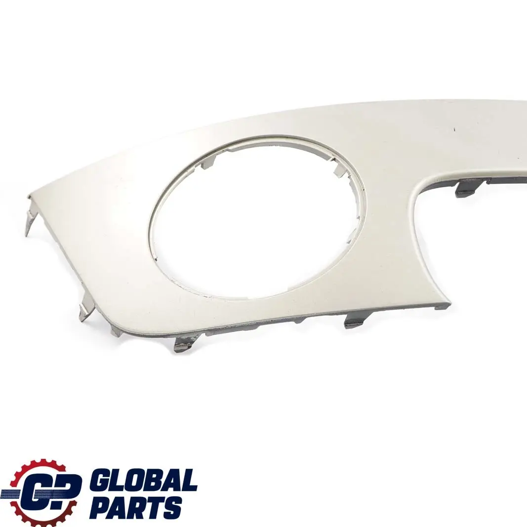 Front Bumper Trim Panel Right O/S Sparkling Silver to Mini Cooper R55 R56 1 with Part number 0430224 Mini Cooper R55 R56 1 Front Bumper Trim Panel Right O/S Sparkling Silver - SKU P0430224-SS1 - Part number 0430224