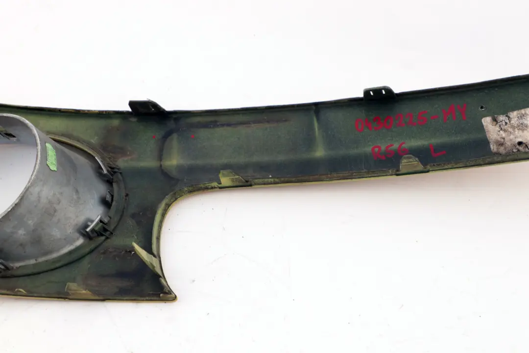 Front Bumper Trim Panel Left N/S Mellow Yellow 2753657 to BMW Mini Cooper R55 R56 with Part number 0430225 BMW Mini Cooper R55 R56 Front Bumper Trim Panel Left N/S Mellow Yellow 2753657 - SKU P0430225-MY - Part number 0430225