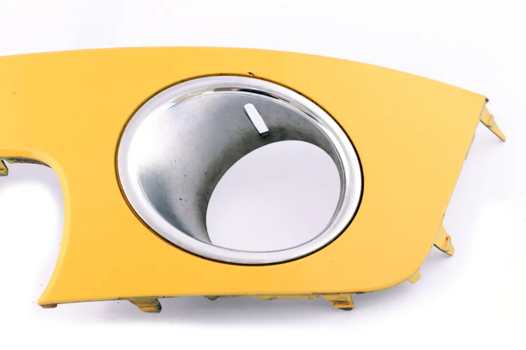 Front Bumper Trim Panel Left N/S Mellow Yellow 2753657 to BMW Mini Cooper R55 R56 with Part number 0430225 BMW Mini Cooper R55 R56 Front Bumper Trim Panel Left N/S Mellow Yellow 2753657 - SKU P0430225-MY - Part number 0430225