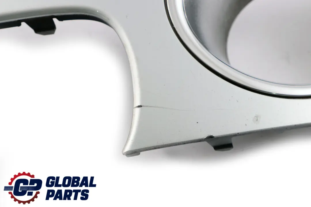 BMW Mini Cooper R55 R56 Front Bumper Trim Panel Left N/S Pure Silver 2753657 - SKU P0430225-PS - Part number 0430225