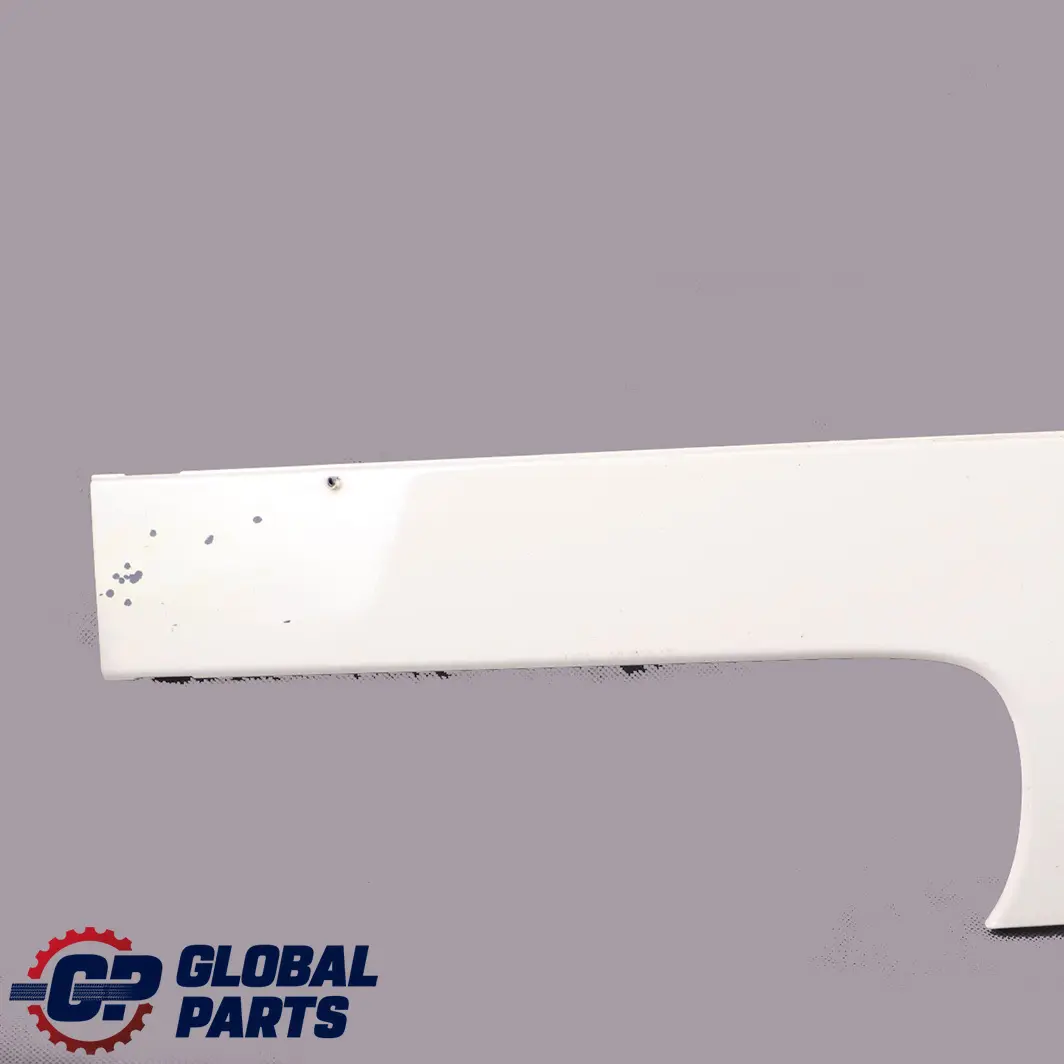 Mini Cooper One R55 R56 R57 Paraurti Anteriore SX Lastra Decorativa Pepe Bianco - SKU P0430225-PW2 - Numero di parte 0430225