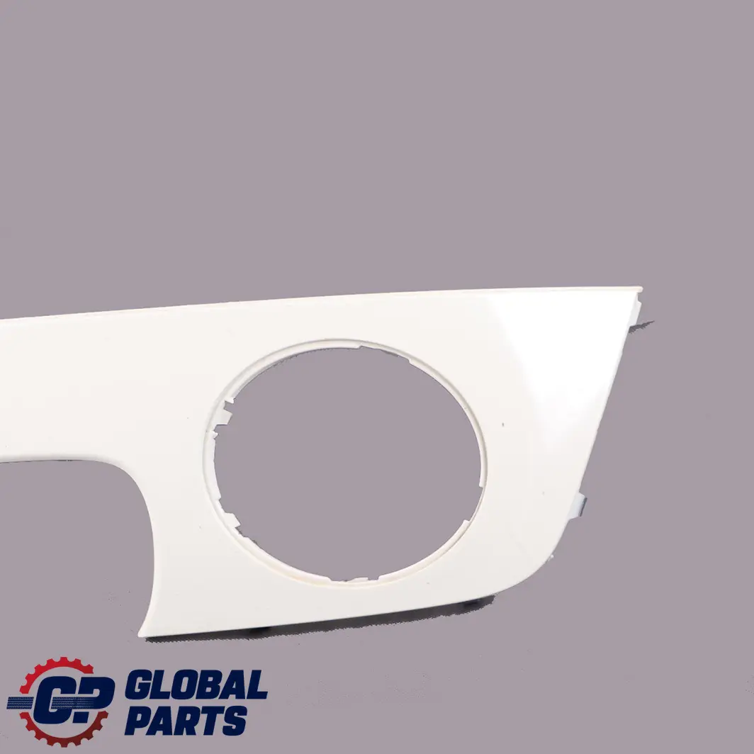 Front Bumper Left N/S Trim Panel Pepper White to Mini Cooper One 2 R55 R56 R57 with Part number 0430225 Mini Cooper One 2 R55 R56 R57 Front Bumper Left N/S Trim Panel Pepper White - SKU P0430225-PW2 - Part number 0430225