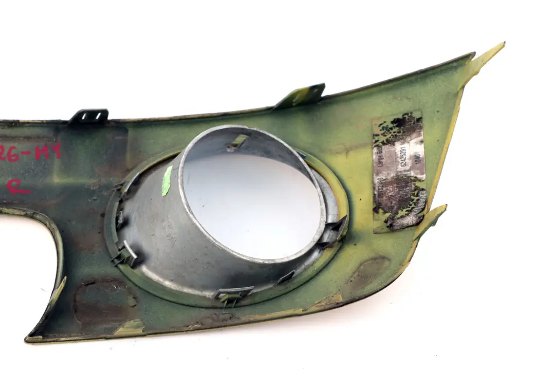 Front Bumper Trim Panel Right O/S Mellow Yellow to BMW Mini Cooper One R55 R56 with Part number 0430226 BMW Mini Cooper One R55 R56 Front Bumper Trim Panel Right O/S Mellow Yellow - SKU P0430226-MY - Part number 0430226