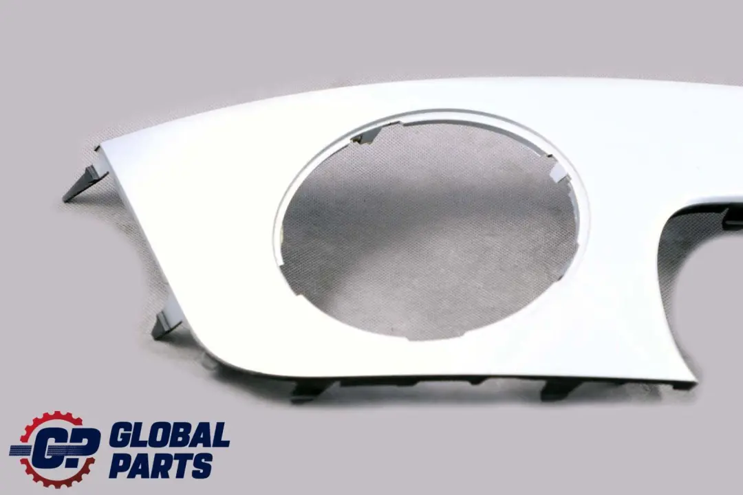 BMW Mini Cooper One R55 R56 Front Bumper Trim Panel Right O/S Pure Silver - SKU P0430226-PS - Part number 0430226