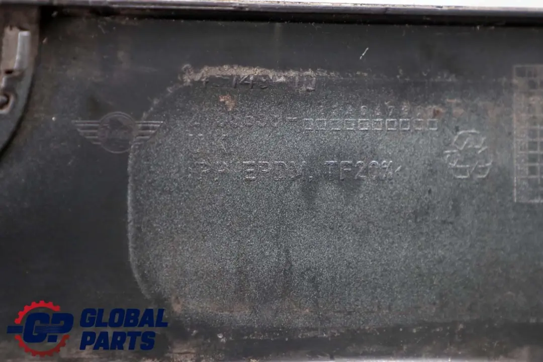 Front Bumper Trim Panel Right O/S Pure Silver to BMW Mini Cooper One R55 R56 with Part number 0430226 BMW Mini Cooper One R55 R56 Front Bumper Trim Panel Right O/S Pure Silver - SKU P0430226-PS - Part number 0430226