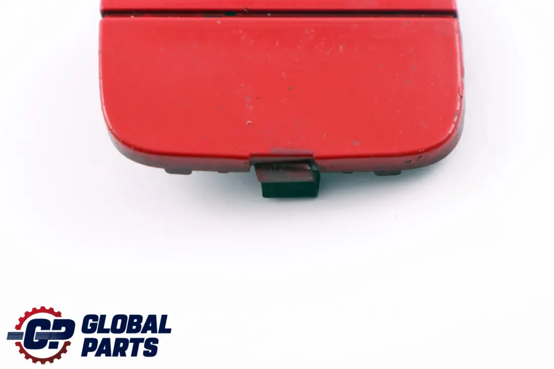 Flap Towing Eye Bumper Chili Red 7147855 to Mini Cooper R55 R56 R57 Cover with Part number 0430243 Mini Cooper R55 R56 R57 Cover Flap Towing Eye Bumper Chili Red 7147855 - SKU P0430243-CHRED - Part number 0430243