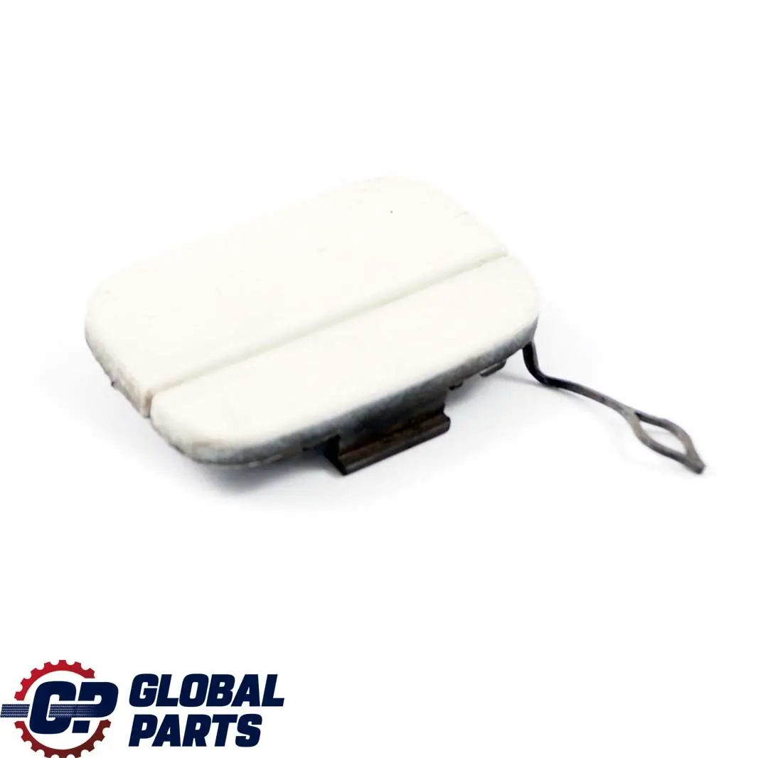 BMW Mini Cooper S R55 R56 R57 Cover Flap Towing Eye Front Bumper Pepper White - SKU P0430243-PW - Part number 0430243
