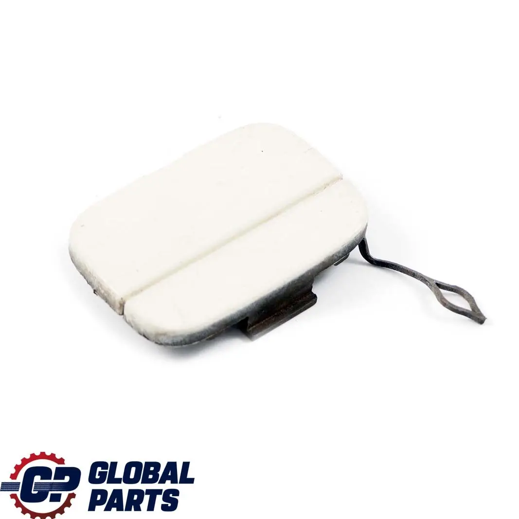 BMW Mini Cooper S R55 R56 R57 Cover Flap Towing Eye Front Bumper Pepper White - SKU P0430243-PW - Part number 0430243