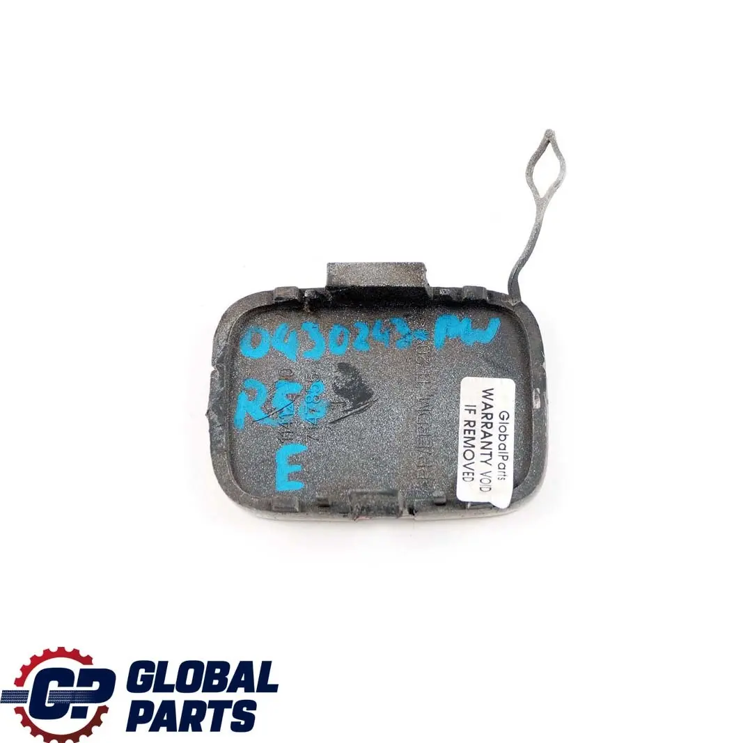 BMW Mini Cooper S R55 R56 R57 Cover Flap Towing Eye Front Bumper Pepper White - SKU P0430243-PW - Part number 0430243