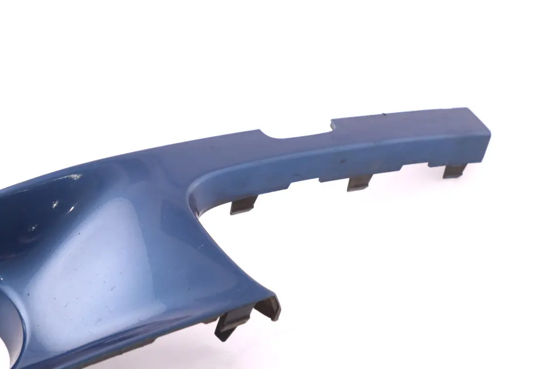 Front Bumper Trim Right Lightning Blue to Mini Cooper S R55 R56 R57 with Part number 2751564 Mini Cooper S R55 R56 R57 Front Bumper Trim Right Lightning Blue - SKU P0430244-LB - Part number 2751564