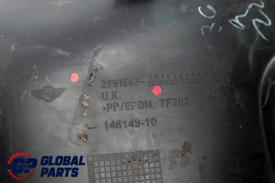 Front Bumper Left N/S Trim Panel British Racing Green to Mini Cooper S R55 R56 with Part number 0430245 Mini Cooper S R55 R56 Front Bumper Left N/S Trim Panel British Racing Green - SKU P0430245-BRG - Part number 0430245