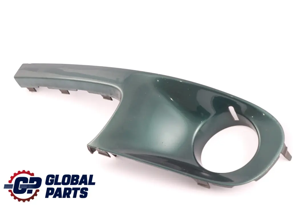 Front Bumper Left N/S Trim Panel British Racing Green to Mini Cooper S R55 R56 with Part number 0430245 Mini Cooper S R55 R56 Front Bumper Left N/S Trim Panel British Racing Green - SKU P0430245-BRG - Part number 0430245