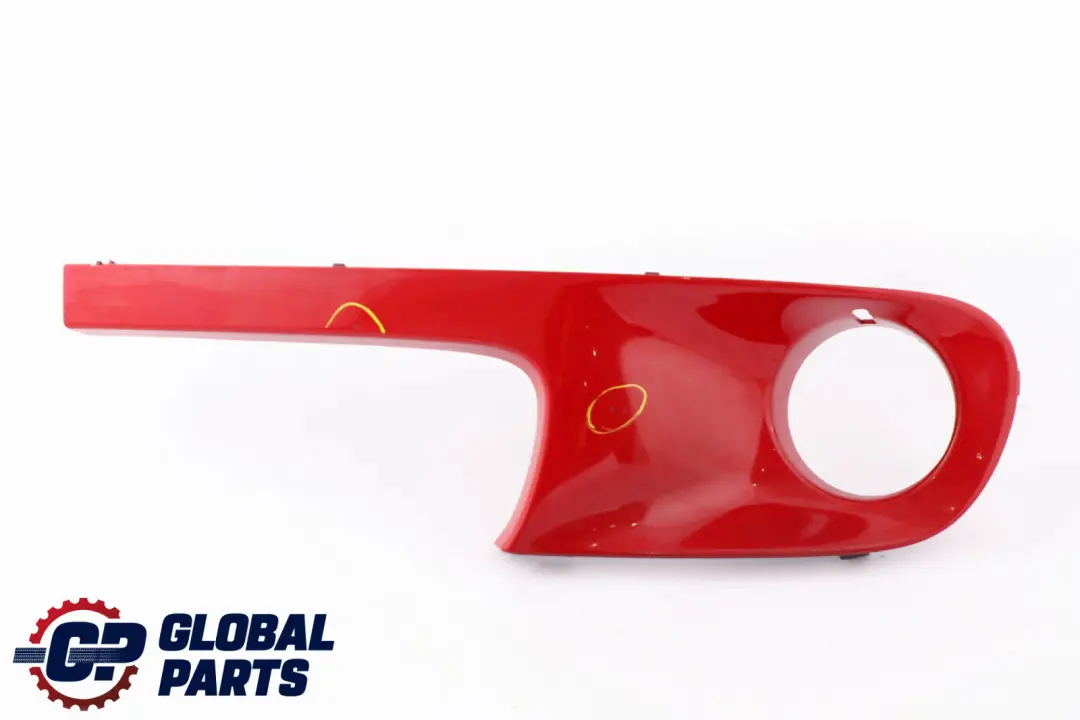 FrontstoĂźstange Blende Links Chili Red für Mini Cooper S 1 R55 R56 mit Teilenummer 2751563 Mini Cooper S 1 R55 R56 FrontstoĂźstange Blende Links Chili Red - SKU P0430245-CHRED1 - Teilenummer 2751563