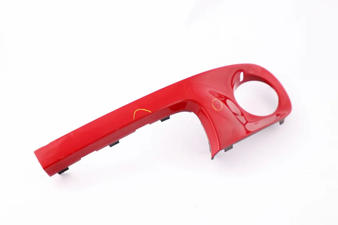 FrontstoĂźstange Blende Links Chili Red für Mini Cooper S 1 R55 R56 mit Teilenummer 2751563 Mini Cooper S 1 R55 R56 FrontstoĂźstange Blende Links Chili Red - SKU P0430245-CHRED1 - Teilenummer 2751563