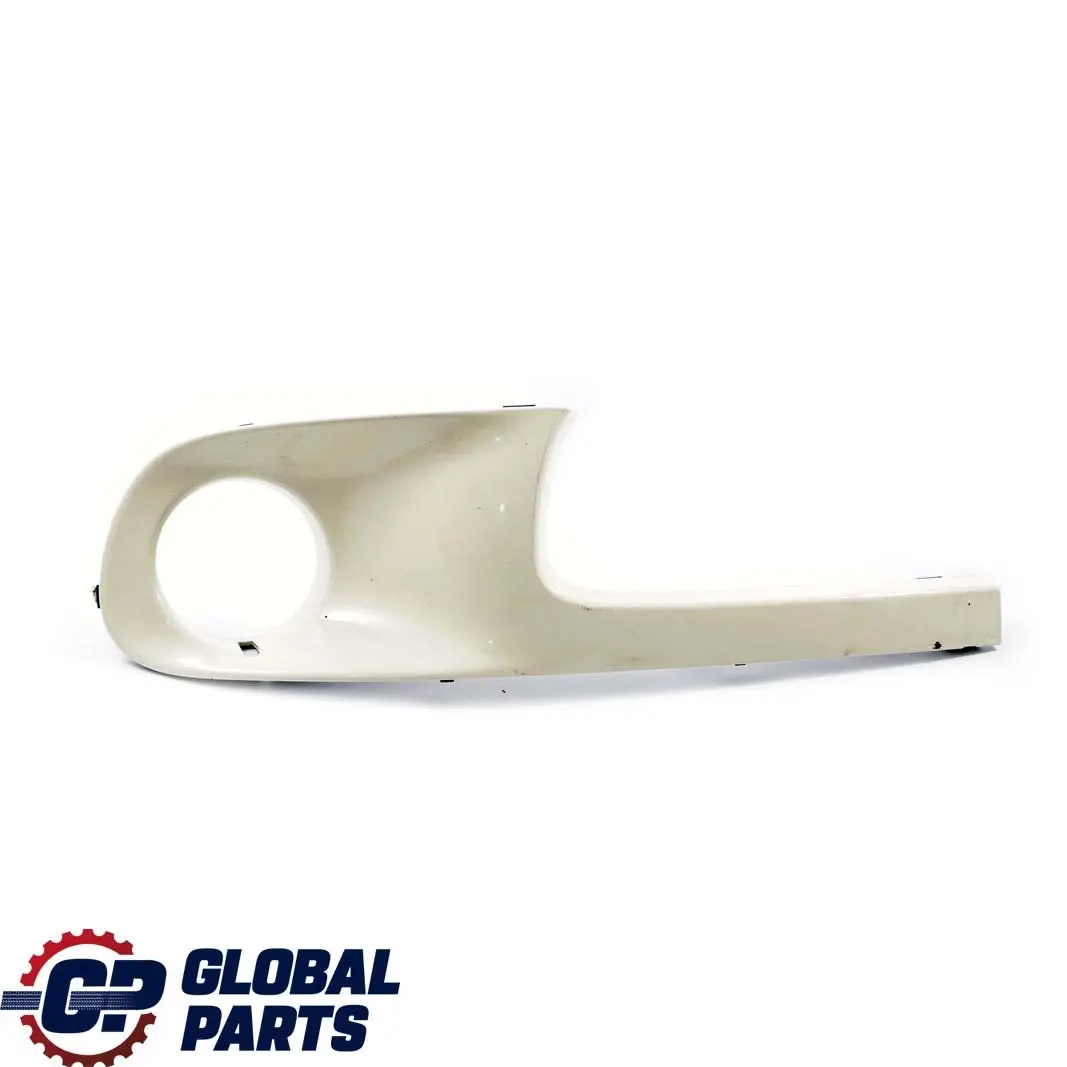 Mini Cooper S R55 R56 Blende Links FrontstoĂźstange Pepper White Weiss 850 - SKU P0430245-PW - Teilenummer 0430245