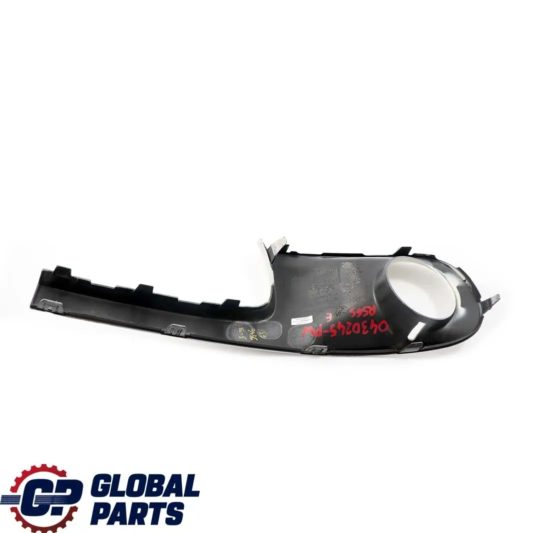 Mini Cooper S R55 R56 Blende Links FrontstoĂźstange Pepper White Weiss 850 - SKU P0430245-PW - Teilenummer 0430245