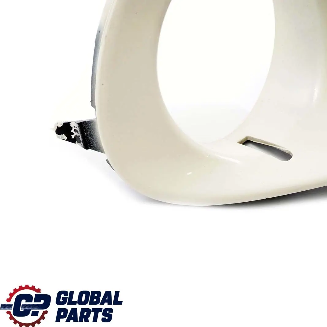 Mini Cooper S R55 R56 Blende Links FrontstoĂźstange Pepper White Weiss 850 - SKU P0430245-PW - Teilenummer 0430245