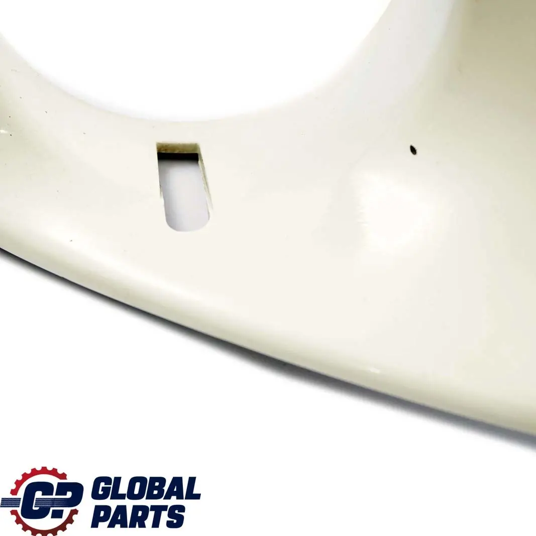 Mini Cooper S R55 R56 Front Bumper Left N/S Trim Panel Pepper White - 850 - SKU P0430245-PW - Part number 0430245