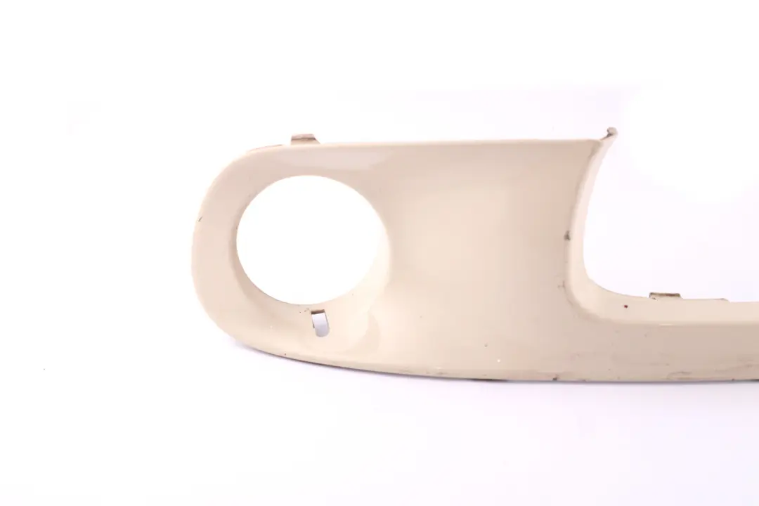 BMW Mini Cooper S 1 R55 R56 Front Bumper Left N/S Trim Panel Pepper White 850 - SKU P0430245-PW1 - Part number 0430245