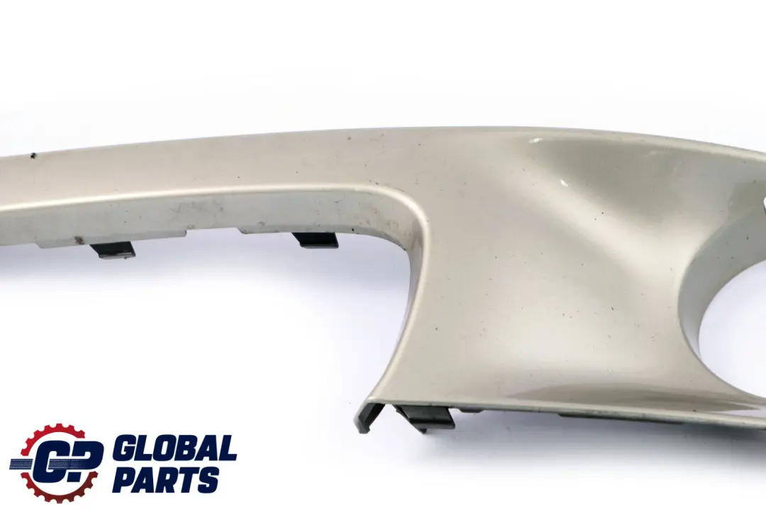 Front Bumper Left N/S Trim Panel Sparkling Silver to Mini Cooper S 1 R55 R56 with Part number 0430245 Mini Cooper S 1 R55 R56 Front Bumper Left N/S Trim Panel Sparkling Silver - SKU P0430245-SS1 - Part number 0430245
