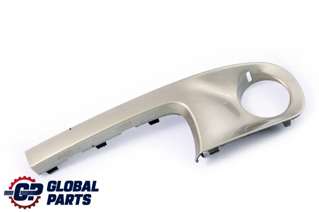 Blende Links FrontstoĂźstange Sparkling Silver Silber für Mini Cooper S R55 R56 mit Teilenummer 0430245 Mini Cooper S R55 R56 Blende Links FrontstoĂźstange Sparkling Silver Silber - SKU P0430245-SS1 - Teilenummer 0430245