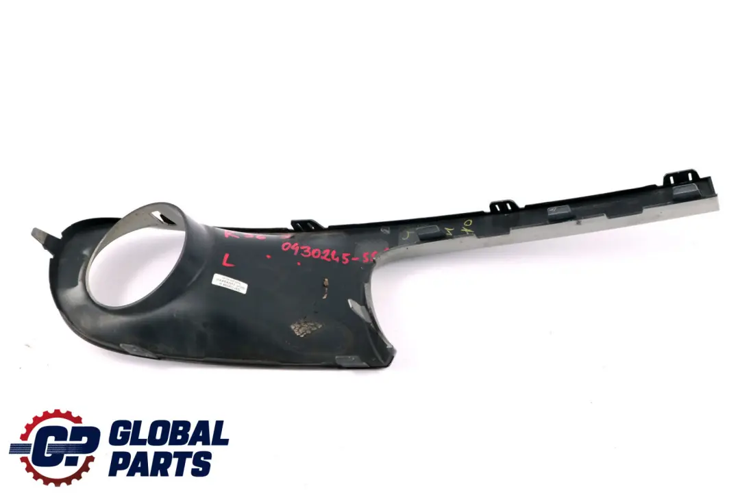 Mini Cooper S R55 R56 Blende Links FrontstoĂźstange Sparkling Silver Silber - SKU P0430245-SS1 - Teilenummer 0430245