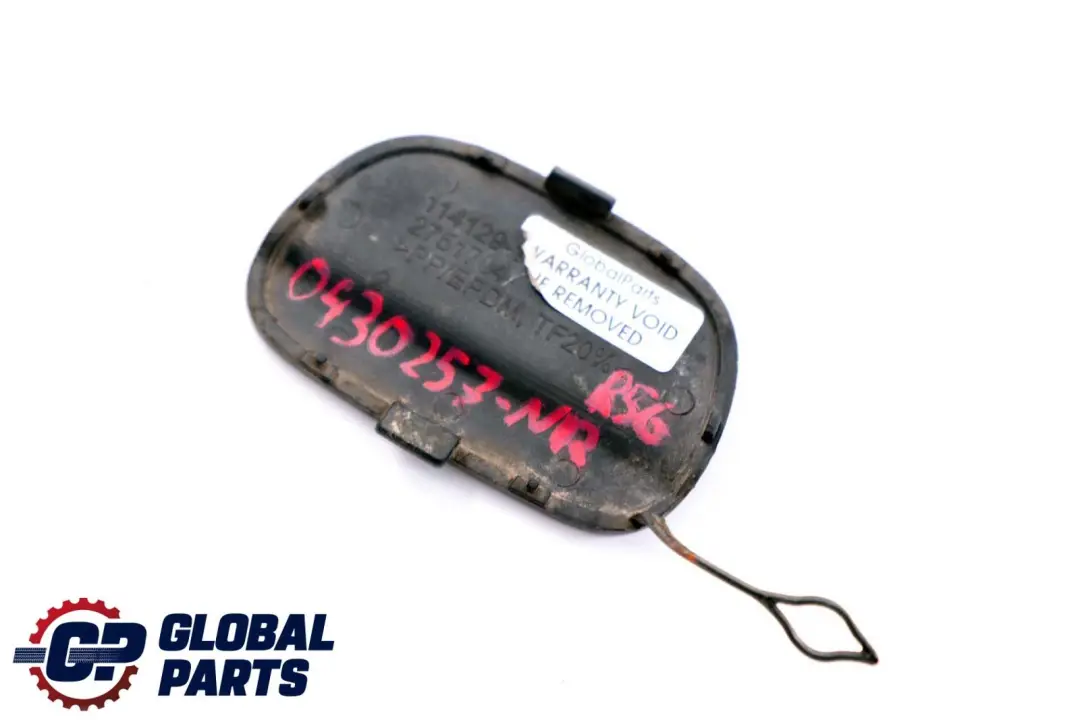 Tapa parachoques De remolque trasero derecho Nightfire Rojo - 857 para Mini R56 R57 con número de pieza 0430257 Mini R56 R57 Tapa parachoques De remolque trasero derecho Nightfire Rojo - 857 - SKU P0430257-NR - Número de pieza 0430257