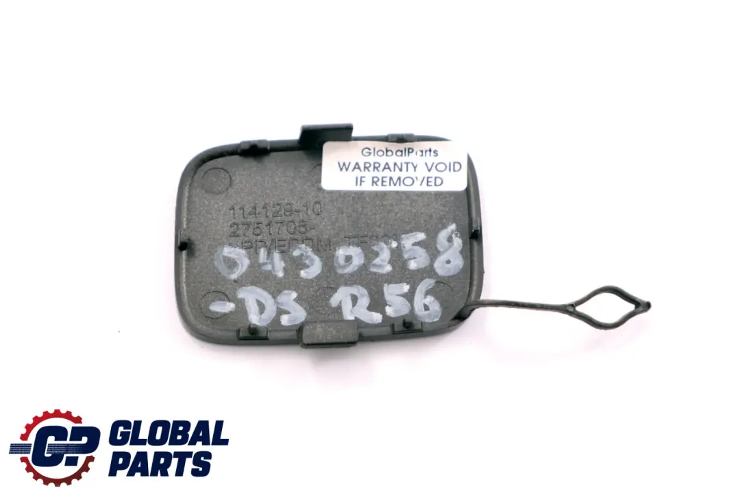 Coprire Occhio traino flap Paraurti posteriore Scuro 2751705 per Mini Cooper S R56 con numero di parte 0430258 Mini Cooper S R56 Coprire Occhio traino flap Paraurti posteriore Scuro 2751705 - SKU P0430258-DS - Numero di parte 0430258