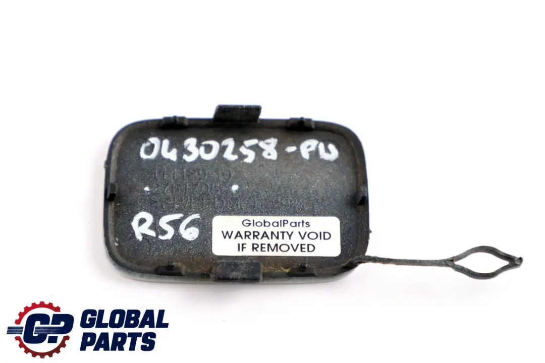 BMW Mini Cooper S R56 Cover Flap Towing Eye Rear Bumper Pepper White 2751705 - SKU P0430258-PW - Part number 0430258