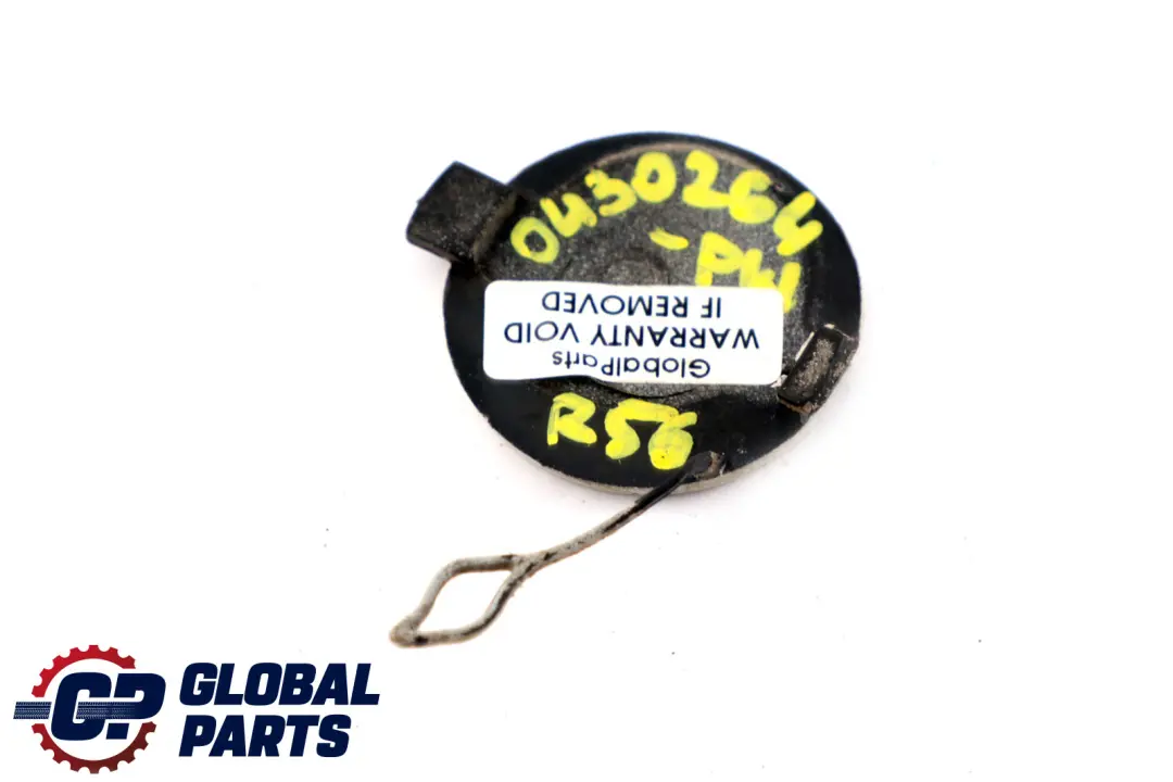 Bumper Aerokit Towing Eye Cover Cap Trim Pepper White to Mini R56 R57 Rear with Part number 0430264 Mini R56 R57 Rear Bumper Aerokit Towing Eye Cover Cap Trim Pepper White - SKU P0430264-PW - Part number 0430264