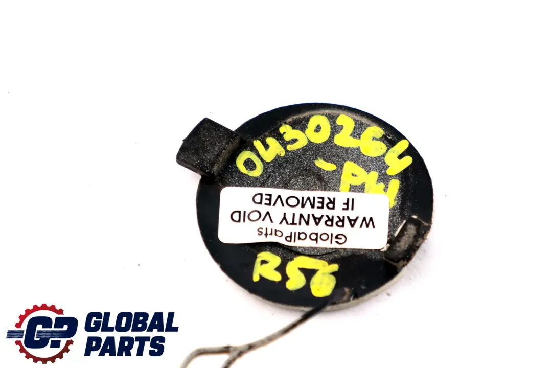 Bumper Aerokit Towing Eye Cover Cap Trim Pepper White to Mini R56 R57 Rear with Part number 0430264 Mini R56 R57 Rear Bumper Aerokit Towing Eye Cover Cap Trim Pepper White - SKU P0430264-PW - Part number 0430264