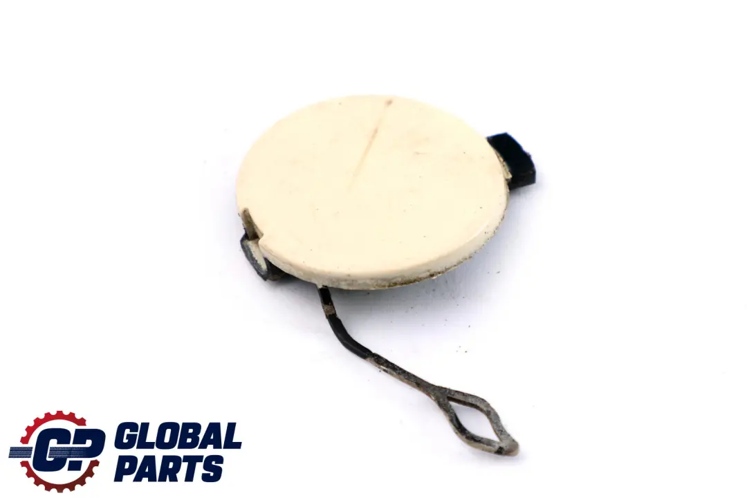 Bumper Aerokit Towing Eye Cover Cap Trim Pepper White to Mini R56 R57 Rear with Part number 0430264 Mini R56 R57 Rear Bumper Aerokit Towing Eye Cover Cap Trim Pepper White - SKU P0430264-PW - Part number 0430264