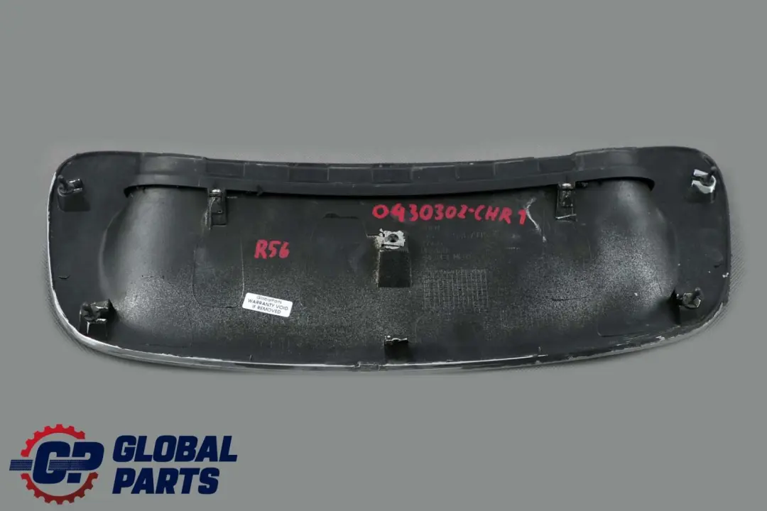 Lufteinlass Frontklappe Chrome 2755467 für BMW Mini Cooper S R55 R56 R57 mit Teilenummer 0430302 BMW Mini Cooper S R55 R56 R57 Lufteinlass Frontklappe Chrome 2755467 - SKU P0430302-CHR1 - Teilenummer 0430302