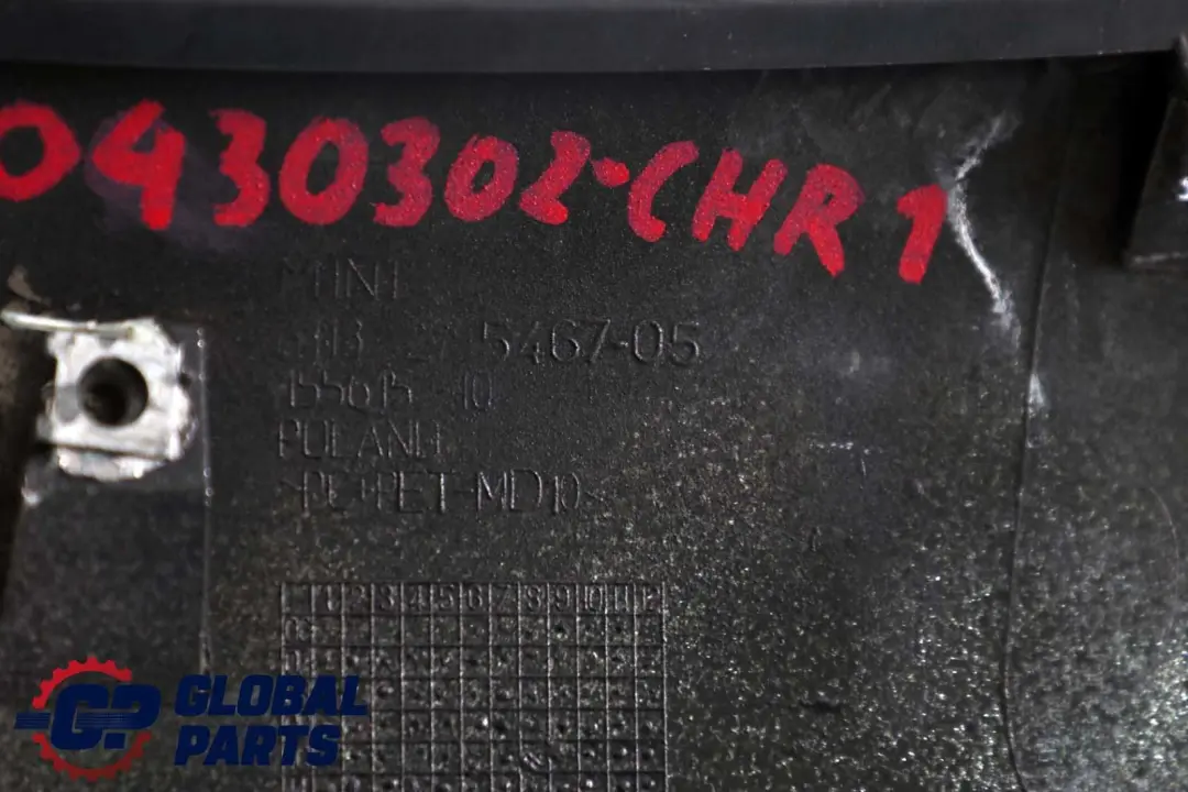 Lufteinlass Frontklappe Chrome 2755467 für BMW Mini Cooper S R55 R56 R57 mit Teilenummer 0430302 BMW Mini Cooper S R55 R56 R57 Lufteinlass Frontklappe Chrome 2755467 - SKU P0430302-CHR1 - Teilenummer 0430302