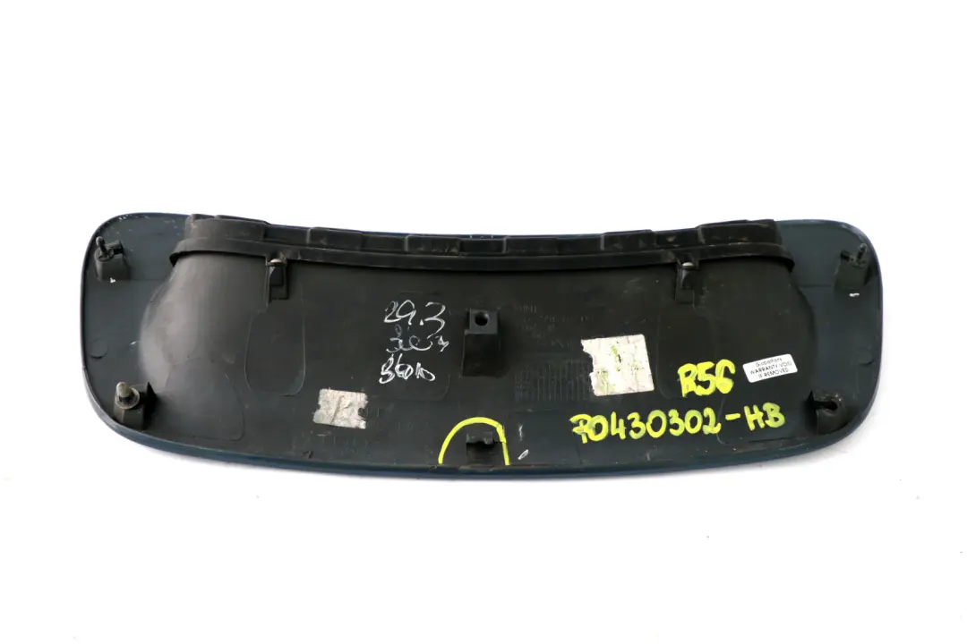 Inlet Grille Bonnet Hood Scoop Horizon Blue to BMW Mini Cooper S R55 R56 R57 Air with Part number 0430302 BMW Mini Cooper S R55 R56 R57 Air Inlet Grille Bonnet Hood Scoop Horizon Blue - SKU P0430302-HB - Part number 0430302