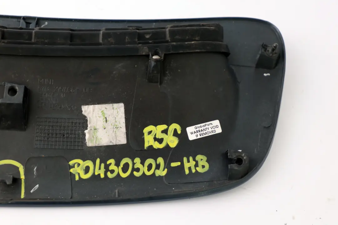 Inlet Grille Bonnet Hood Scoop Horizon Blue to BMW Mini Cooper S R55 R56 R57 Air with Part number 0430302 BMW Mini Cooper S R55 R56 R57 Air Inlet Grille Bonnet Hood Scoop Horizon Blue - SKU P0430302-HB - Part number 0430302