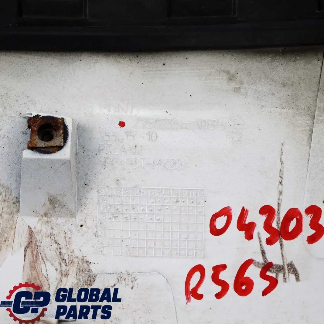 Lufteinlass Frontklappe 2751736 für MINI Cooper S R55 R56 R57 mit Teilenummer 0430302 MINI Cooper S R55 R56 R57 Lufteinlass Frontklappe 2751736 - SKU P0430302-R - Teilenummer 0430302