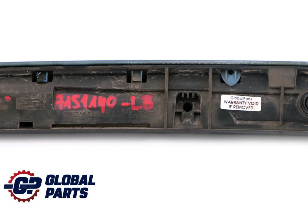 Mini Cooper R56 R56N LCI Maniglia del Coperchio bagagliaio Blu Fulmine 7151140 - SKU P0430312-LB - Numero di parte 0430312