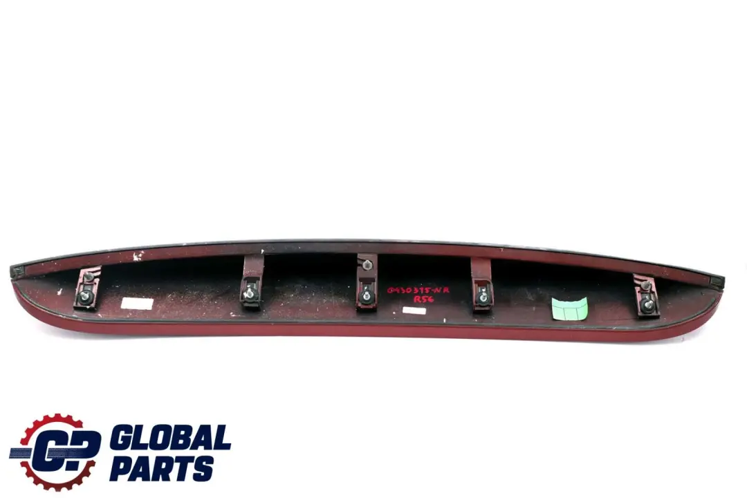 Heckspoiler Nightfire Red - 857 Rot 7148850 für BMW Mini Cooper One R56 mit Teilenummer 0430315 BMW Mini Cooper One R56 Heckspoiler Nightfire Red - 857 Rot 7148850 - SKU P0430315-NR - Teilenummer 0430315