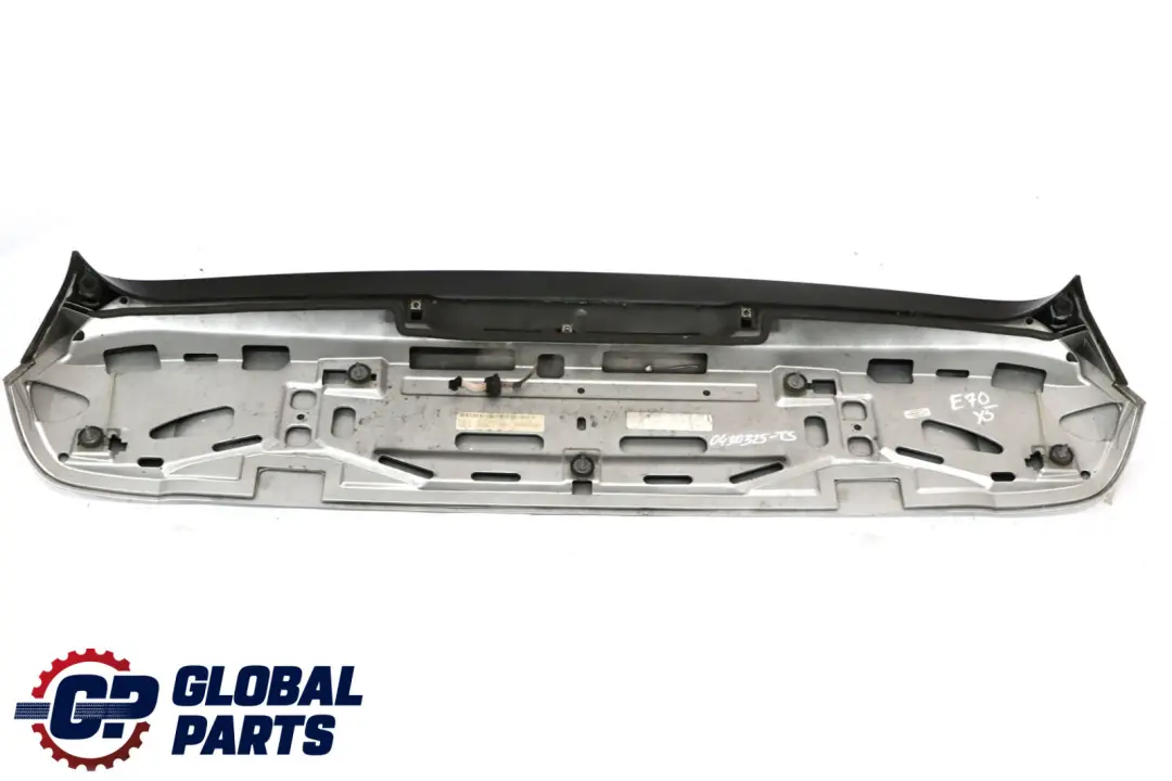 BMW X5 E70 Spoiler arrière antenne supérieure Titansilber Silver 354 - SKU P0430325-TS - Numéro de pièce 0430325