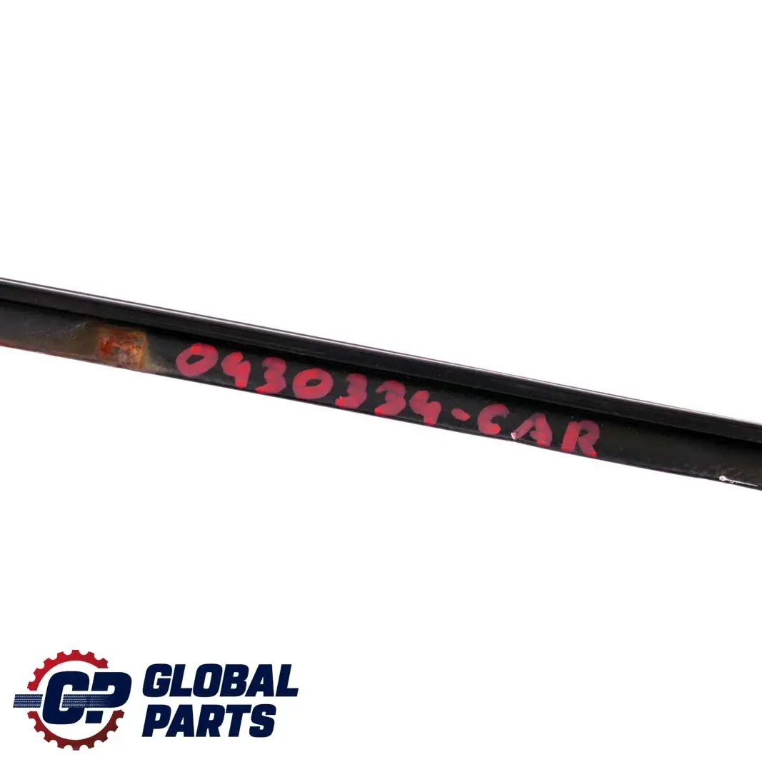 BMW X5 E70 Front Right O/S Windscreen Drip Moulding Trim Carbonschwarz Black - SKU P0430334-CAR - Part number 0430334