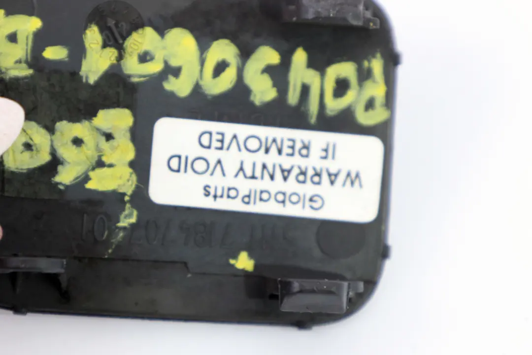 Flap Towing Eye Front Bumper Black Sapphire 475 7184707 to BMW 5 Series E60 LCI with Part number 0430601 BMW 5 Series E60 LCI Flap Towing Eye Front Bumper Black Sapphire 475 7184707 - SKU P0430601-BS - Part number 0430601