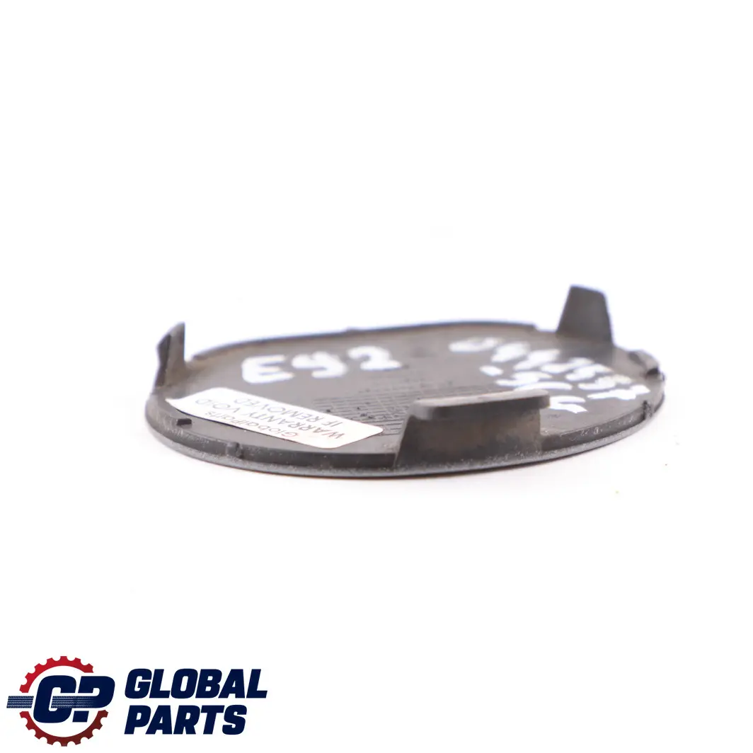 Flap Towing Eye Cover Rear Bumper Spacegrau Space Grey A52 to BMW 3 E92 E93 M3 with Part number 0442557 BMW 3 E92 E93 M3 Flap Towing Eye Cover Rear Bumper Spacegrau Space Grey A52 - SKU P0442557-SCG - Part number 0442557