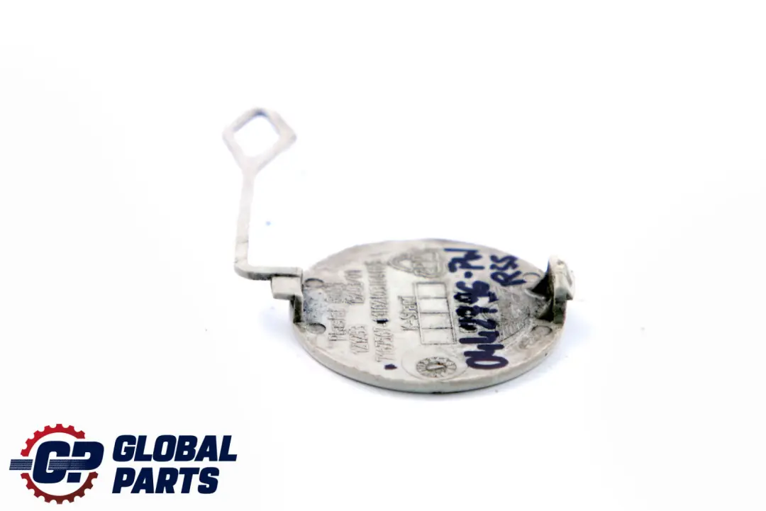 Bumper Towing Eye Cover Cap Trim Pepper White to BMW MINI Clubman R55 Rear with Part number 7167567 BMW MINI Clubman R55 Rear Bumper Towing Eye Cover Cap Trim Pepper White - SKU P0442796-PW - Part number 7167567