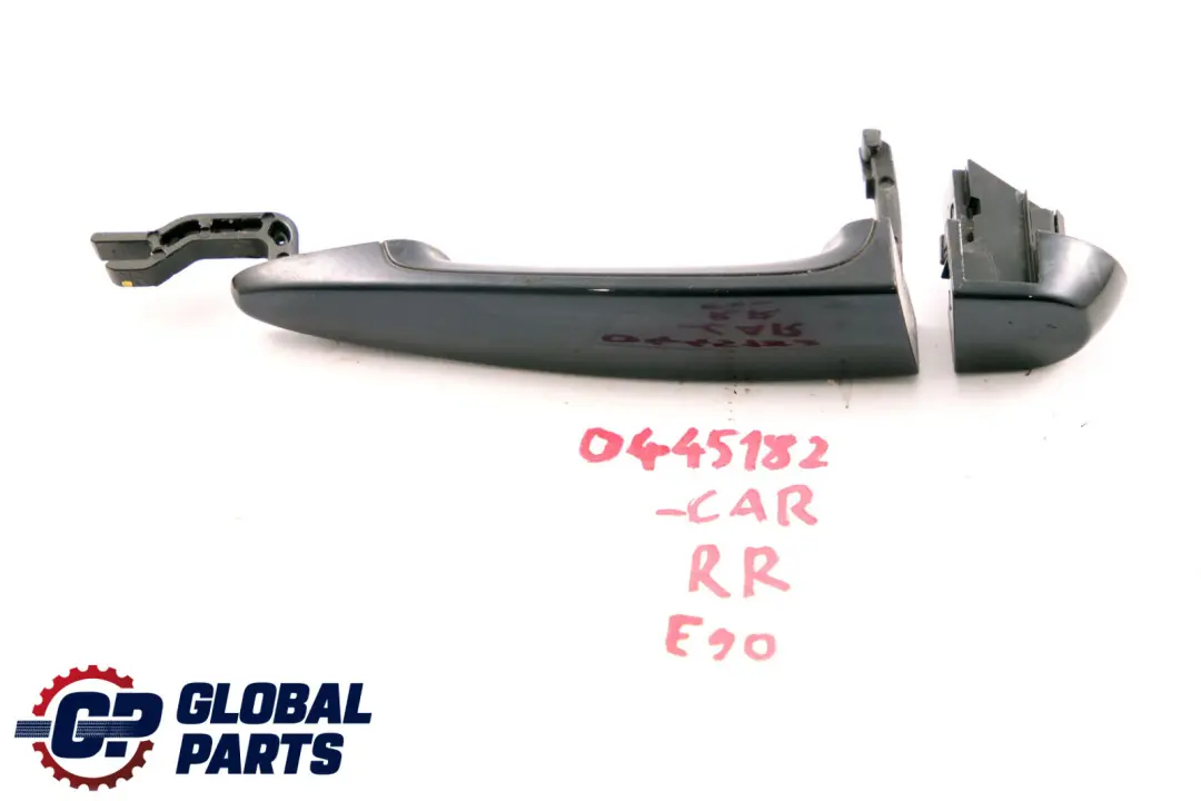 BMW 3 Series E90 E91 Grab Handle Rear Right O/S Door Carbonschwarz Carbon Black - SKU P0445182-CAR - Part number 0445182