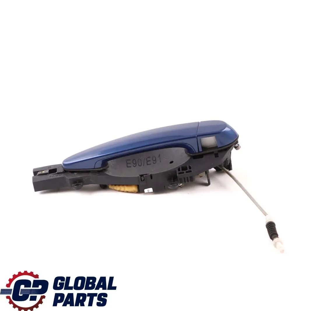 Left Grab Handle Carrier N/S Le Mans Blau Blue 381 to BMW 3 Series 1 E90 E91 Rear with Part number 0445183 BMW 3 Series 1 E90 E91 Rear Left Grab Handle Carrier N/S Le Mans Blau Blue 381 - SKU P0445183-LMB1 - Part number 0445183