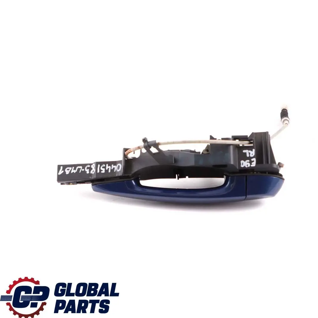 Griffbügel Hinten Links Le Mans Blau Metallic 381 für BMW 3 er 1 E90 E91 mit Teilenummer 0445183 BMW 3 er 1 E90 E91 Griffbügel Hinten Links Le Mans Blau Metallic 381 - SKU P0445183-LMB1 - Teilenummer 0445183