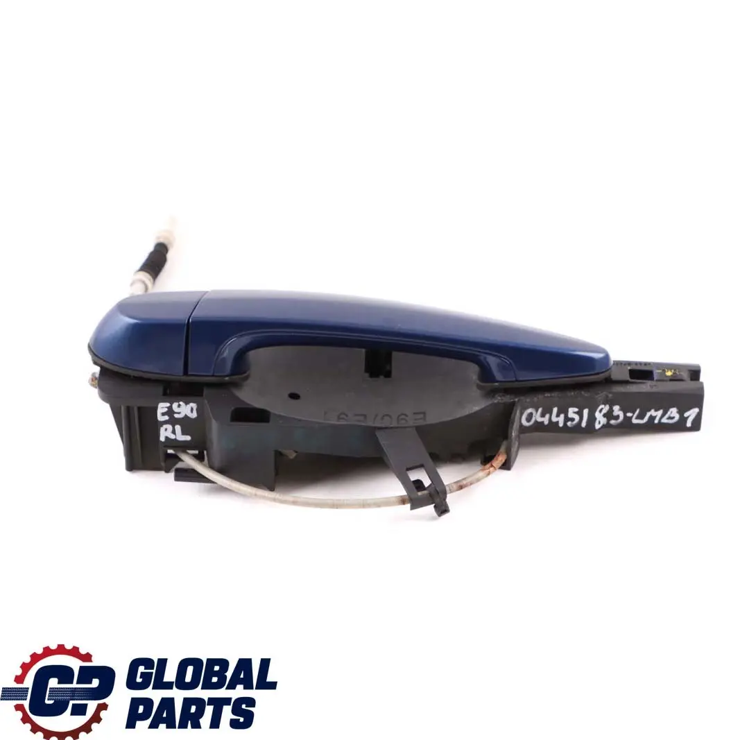 Griffbügel Hinten Links Le Mans Blau Metallic 381 für BMW 3 er 1 E90 E91 mit Teilenummer 0445183 BMW 3 er 1 E90 E91 Griffbügel Hinten Links Le Mans Blau Metallic 381 - SKU P0445183-LMB1 - Teilenummer 0445183